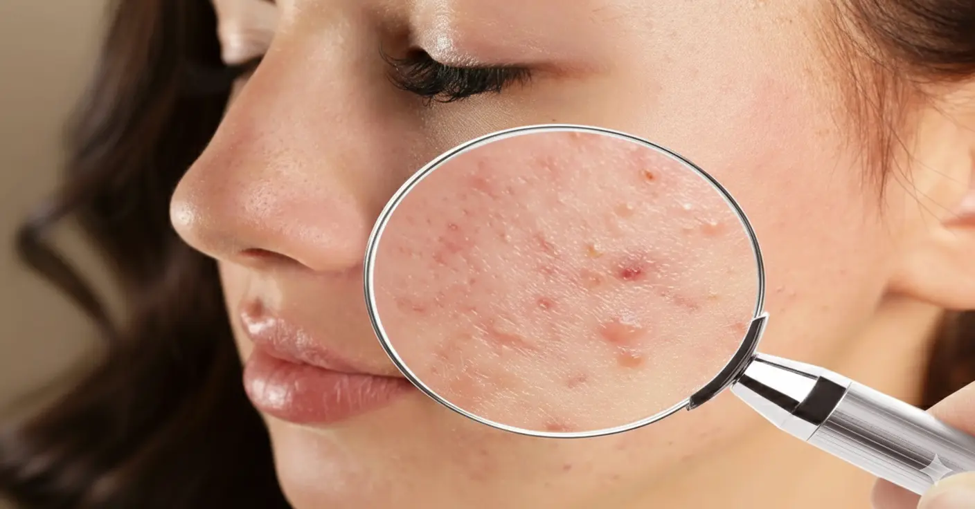 Como remover marcas de espinhas